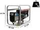 MOSA GE 7000 KBM AVR - 6.5 kW Petrol Power Generator with AVR - DC 5.4 kW Single-phase