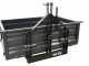 Transport Box for Tractor Blackstone B-TB 140 - Tipping transporter - 3 openable side panels