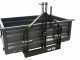 Transport Box for Tractor Blackstone B-TB 160 - Tipping transporter - 3 openable side panels