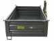 Transport Box for Tractor Blackstone B-TB 200 - Tipping transporter - 3 openable side panels