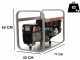 MOSA GE 8000 KBT - 6.4 kW Petrol Power Generator - DC 5.6 kW Three-phase