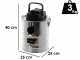 Batavia - Ash Vacuum Cleaner with Drum - 12 L Drum Capacity - BATTERY AND BATTERY CHARGER NOT INCLUDED