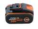 Worx WG441E - Battery-powered outdoor cleaner - 20V battery - 4Ah - 2 brushes included