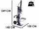 BullMach BM-LS-ET 16 V - Electric Log Splitter - Vertical - 400V