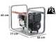 MOSA GE 7000 BBM - 6 kW Petrol Power Generator - DC 5 kW Single-phase