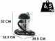Comet CV 20 X - Wet and Dry Vacuum Cleaner - Silent - 20L Drum - Premium Series