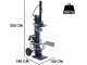 BullMach BM-LS-E 18 V - Electric Log Splitter - Vertical - 230V