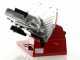 Seven Italy PS 300 PRO RED - Meat Slicer with 300 mm Blade - Sharpener Included