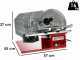 Seven Italy PS 300 PRO RED - Meat Slicer with 300 mm Blade - Sharpener Included