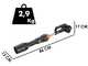 WORX NITRO WG585E Cordless Leaf Blower - 2x20V/4Ah