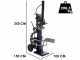 BullMach BM-LS-BS 22 V - Petrol Log Splitter - B&amp;S XR1450 - Vertical
