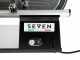 Seven Italy PS 250 PRO BLACK - Meat Slicer with 250 mm Blade - Sharpener Included
