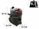 Comet 120 P Eco - Wet and Dry Vacuum Cleaner - 20 L Drum - Dust and Liquids - Professional Series