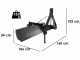 Blackstone B-GB 160 Tractor-mounted Grader Blade with 360&deg; Rotation and Adjustable Arm