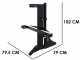 BlackStone B-RP 50 - Tractor-mounted Agricultural Drainer/Subsoiler  - with 1 Anchor