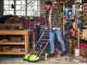 Ryobi R18SW3-0 cordless sweeper with collection basket - WITHOUT BATTERIES AND CHARGERS