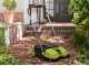 RYOBI R18SW3-0 Battery-powered Hand Push Sweeper with collection basket - 18 V - 4Ah