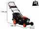 Redback S463VHY-T6 Self-propelled Lawn Mower - 4 in 1 - 45 cm Cutting Width