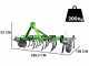 Bomet Carina S-TINES Vibro Cultivator - 21 Tines - 210 cm Working Width