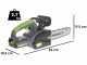 Verdemax SE20 - 20V 2Ah Battery-powered Electric Chainsaw - 25 cm Blade