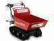 GeoTech-Pro BMS155 BS - Self-propelled track-mounted garden shredder on wheelbarrow - B&amp;S XR2100 engine