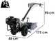 BullMach GEO 50 BS - Petrol Two-wheel Tractor - Brigs&amp;Stratton CR950 - 7HP