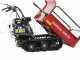 GeoTech-Pro BMS155 BS - Self-propelled track-mounted garden shredder on wheelbarrow - B&amp;S XR2100 engine