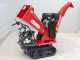 GeoTech-Pro BMS155 BS - Self-propelled track-mounted garden shredder on wheelbarrow - B&amp;S XR2100 engine