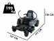 EGO ZT4201E-L Z6 - 56V/40Ah Battery-powered Riding-on Mower - Zero-turn