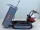 Wortex SFH 500 Tracked Power Barrow - Extendable Barrow with 500 Kg load capacity