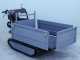 Wortex SFL 500-HS Tracked Power Barrow - Extendable Barrow with 500 Kg load capacity
