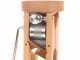Schnitzer Campo 150g - Manual Table-top Beechwood Flaker Mill in with Stainless Steel Rollers