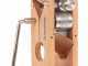 Schnitzer Campo 150g - Manual Table-top Beechwood Flaker Mill in with Stainless Steel Rollers