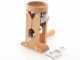Schnitzer Campo 150g - Manual Table-top Beechwood Flaker Mill in with Stainless Steel Rollers