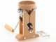 Schnitzer Campo 150g - Manual Table-top Beechwood Flaker Mill in with Stainless Steel Rollers