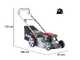 Al-ko Easy 4.60 SP-S Self-propelled Lawn Mower - 2 in 1 - 140 cc Petrol Engine