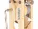 Schnitzer Campo 150g - Manual Table-top Beechwood Flaker Mill in with Stone Rollers