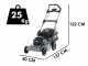 EGO Battery Lawnmower LM1903E-SP - 56V 5Ah - Cutting &Oslash; 47 cm