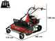 Benassi T900HD - Professional Tracked Hammer Rough Cut Mower - Honda GX390 
