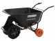 GeoTech CAR 300T-160 EVO Electric Wheelbarrow - 40 V 6Ah Battery