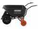 GeoTech CAR 300T-160 EVO Electric Wheelbarrow - 40 V 6Ah Battery