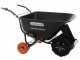 GeoTech CAR 300T-160 EVO Electric Wheelbarrow - 40 V 6Ah Battery