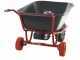 GeoTech CAR 300T-160 EVO Electric Wheelbarrow - 40 V 6Ah Battery