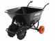 GeoTech CAR 300T-160 EVO Electric Wheelbarrow - 40 V 6Ah Battery