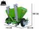 Bomet Gemini - Two-row Potato Planter - Rubber Wheels