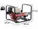 AGT 7201 HSB - 6.1 kW Petrol Power Generator - DC 5.7 kW Single-phase