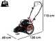 Blue Bird FLO SPEED 7 BS - Petrol Rough Cut Mower - Line and Blade - B&amp;S 675EXi