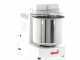 Famag Grilletta IM 8/230 10 Speeds HH - 8 kg high hydration spiral mixer