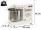 Famag Grilletta IM 8/230 10 Speeds HH - 8 kg high hydration spiral mixer