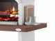 Palazzetti Oslo 2 Charcoal Barbecue in Concrete  - 68x40 cm Cooking Grid